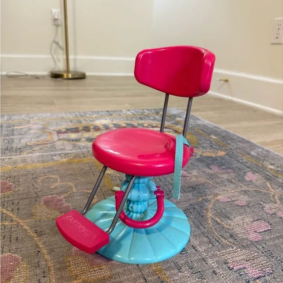 American Girl Doll Salon Hairdresser Chair - Picture 2 of 4